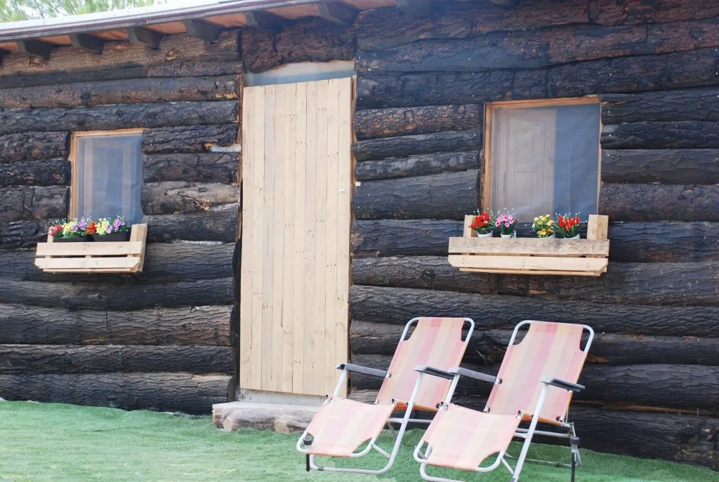 Interior cabaña
