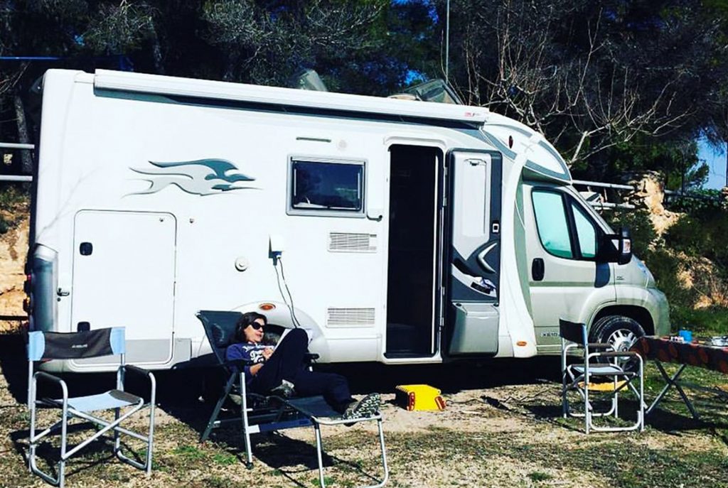 Parcela autocaravana